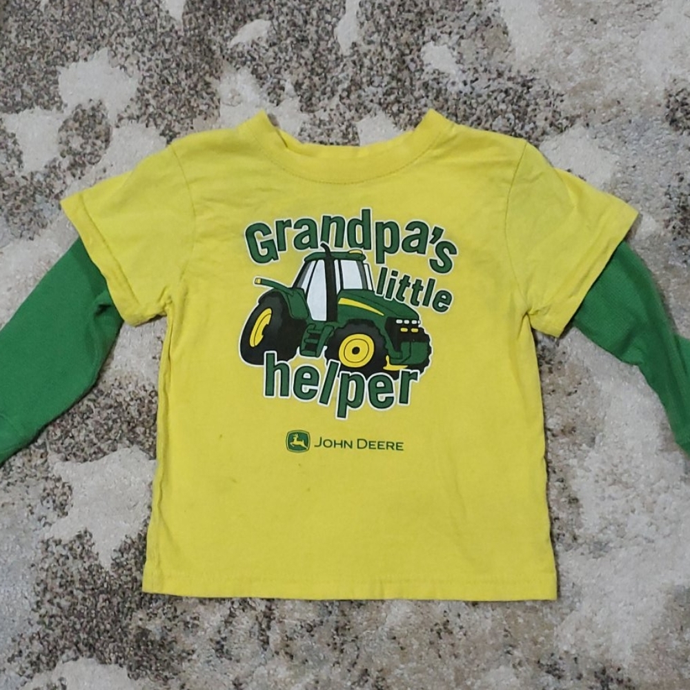 John deere shirts. Toddler 2T and 3T